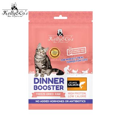 Kelly & Co s Dinner Booster Freeze-Dried Topper ผงโรยอาหาร สำหรับแมวกินยาก (50g) (แซลมอน, อกไก่, ตับหมู, ตับวัว, ไก่&ตับวัว)